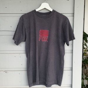 FOX BRAND MX/MOTO RACING VINTAGE GRAPHIC TEE SHIRT “DIRT BIKE PARTS & GEAR” 🔥